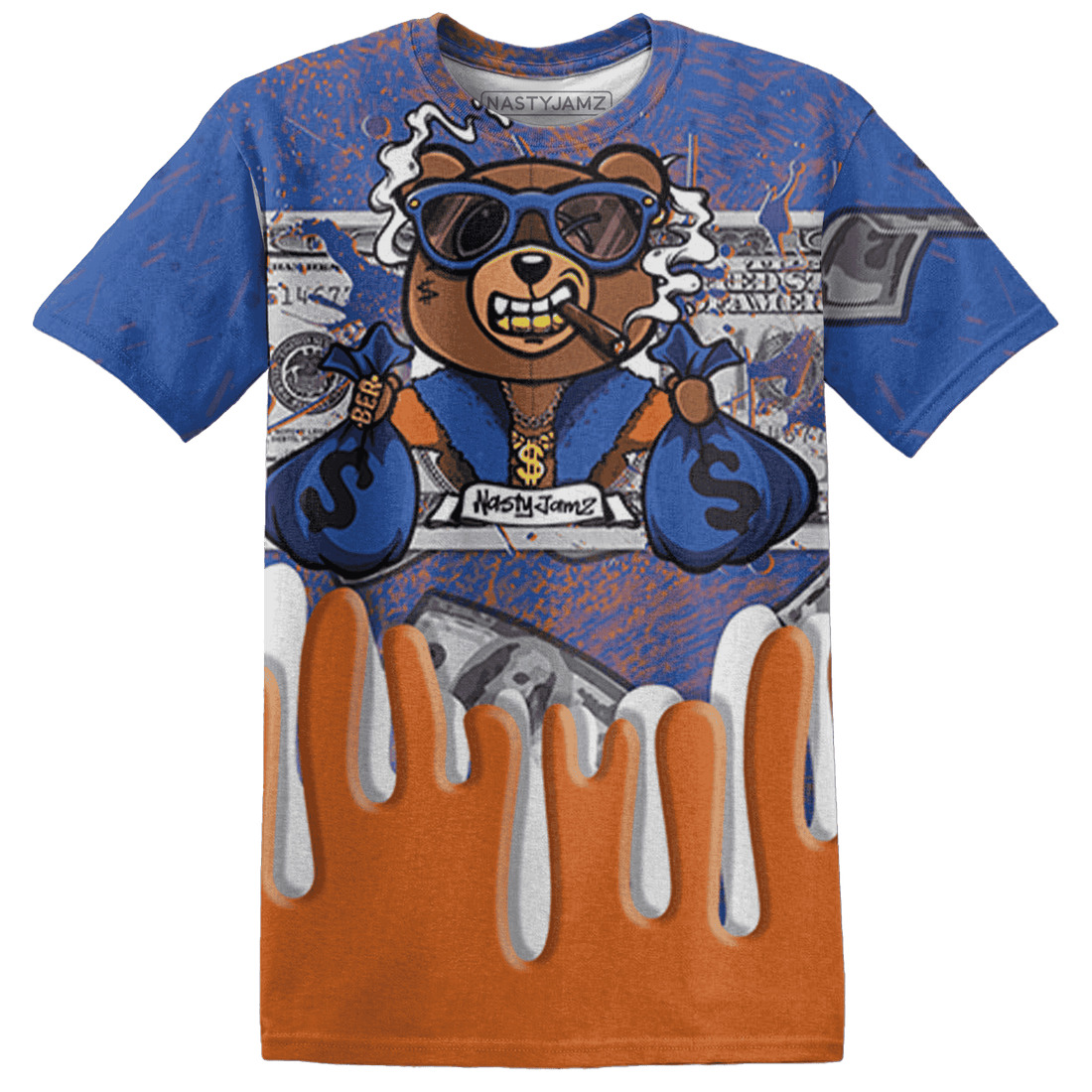 Dunk Low Knicks T Shirt Match BER Dollar 3D All-Over Print - NastyJamz