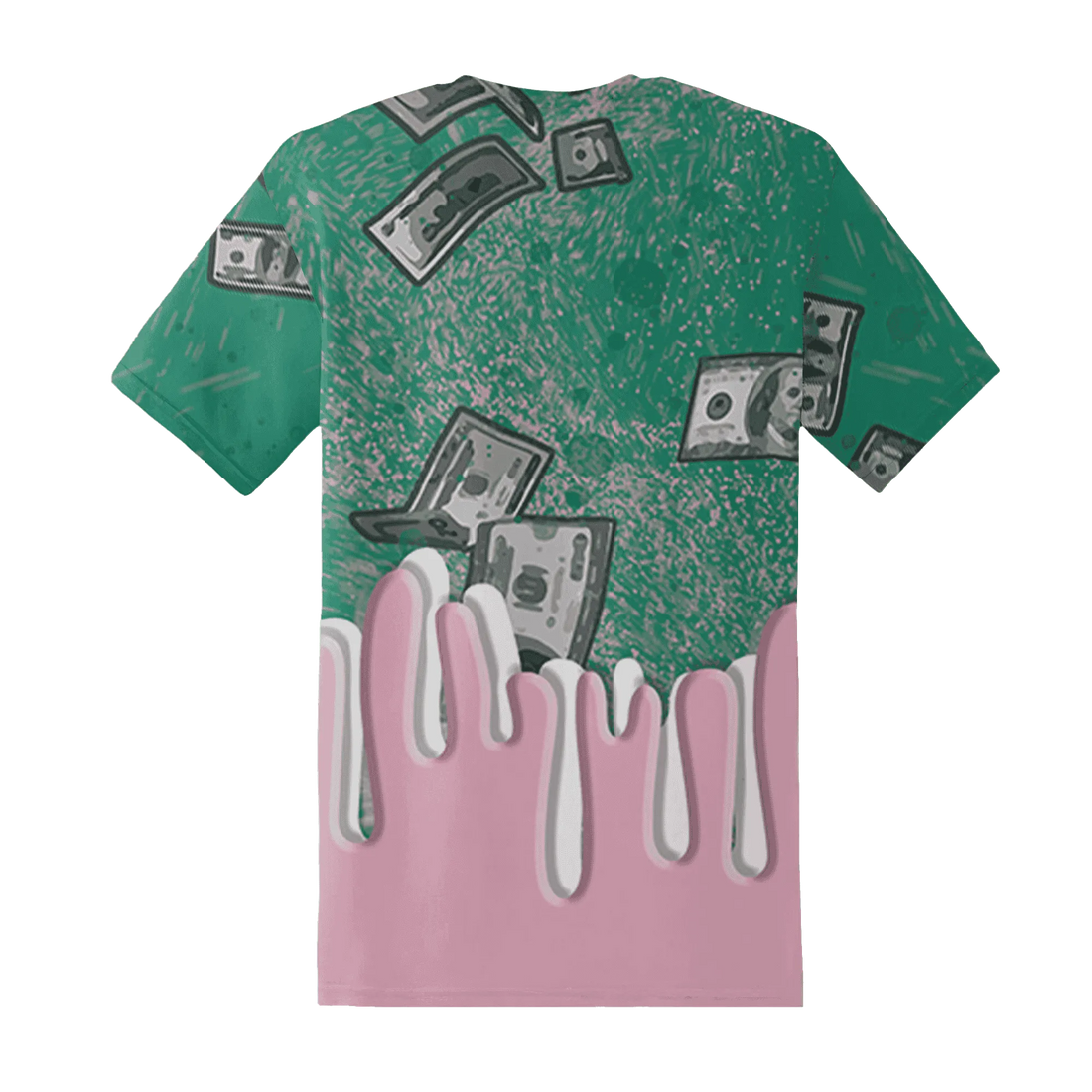 Dunk-Pink-Malachite-Medium-Soft-Low-Sail-T-Shirt-Match-BER-Dollar-3D