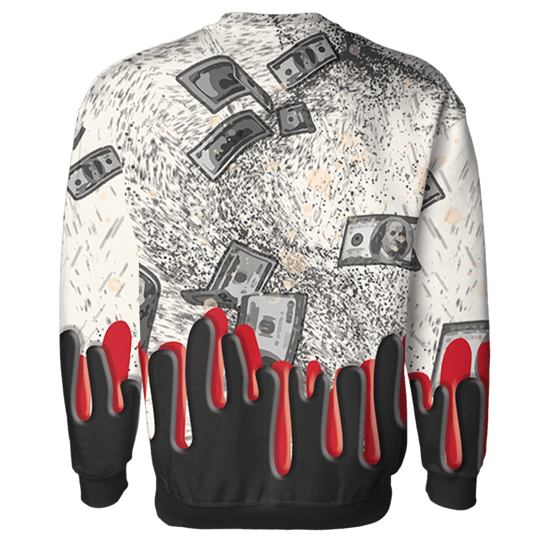 Jumman Jack Universityy Red Sweatshirt Match BER Dollar 3D All-Over Print - NastyJamz