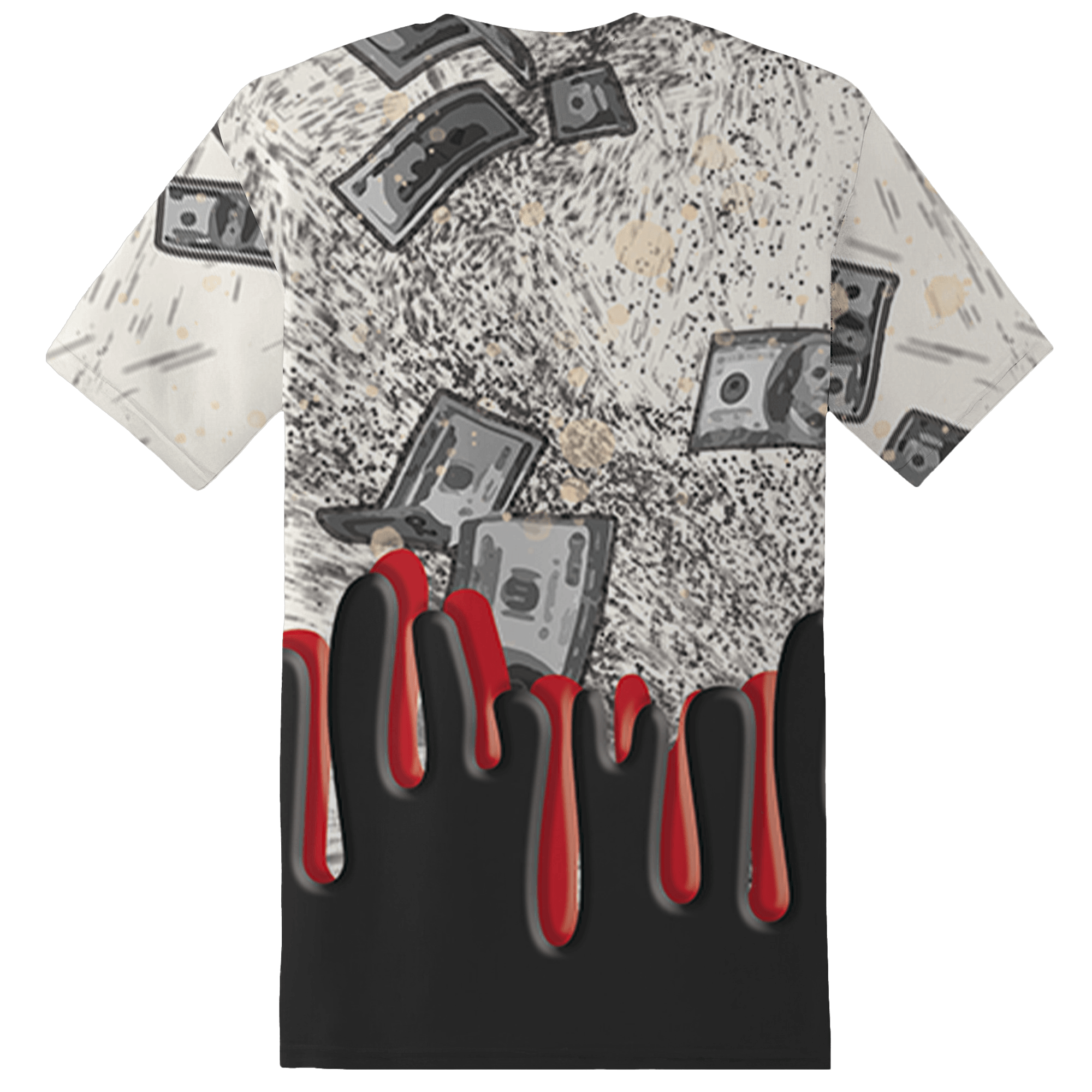 Jumman Jack Universityy Red T Shirt Match BER Dollar 3D All-Over Print - NastyJamz