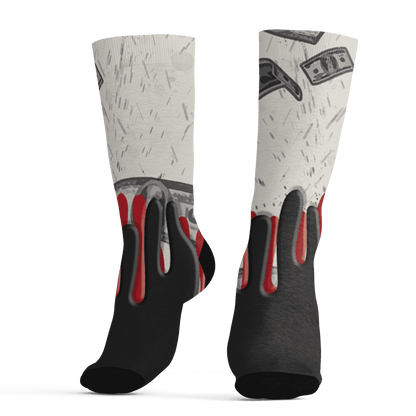 JD Jumman Jack Red Socks Match BER Dollar 3D All-Over Print - NastyJamz