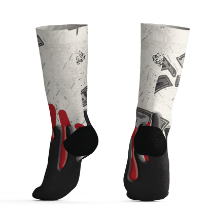 JD Jumman Jack Red Socks Match BER Dollar 3D All-Over Print - NastyJamz