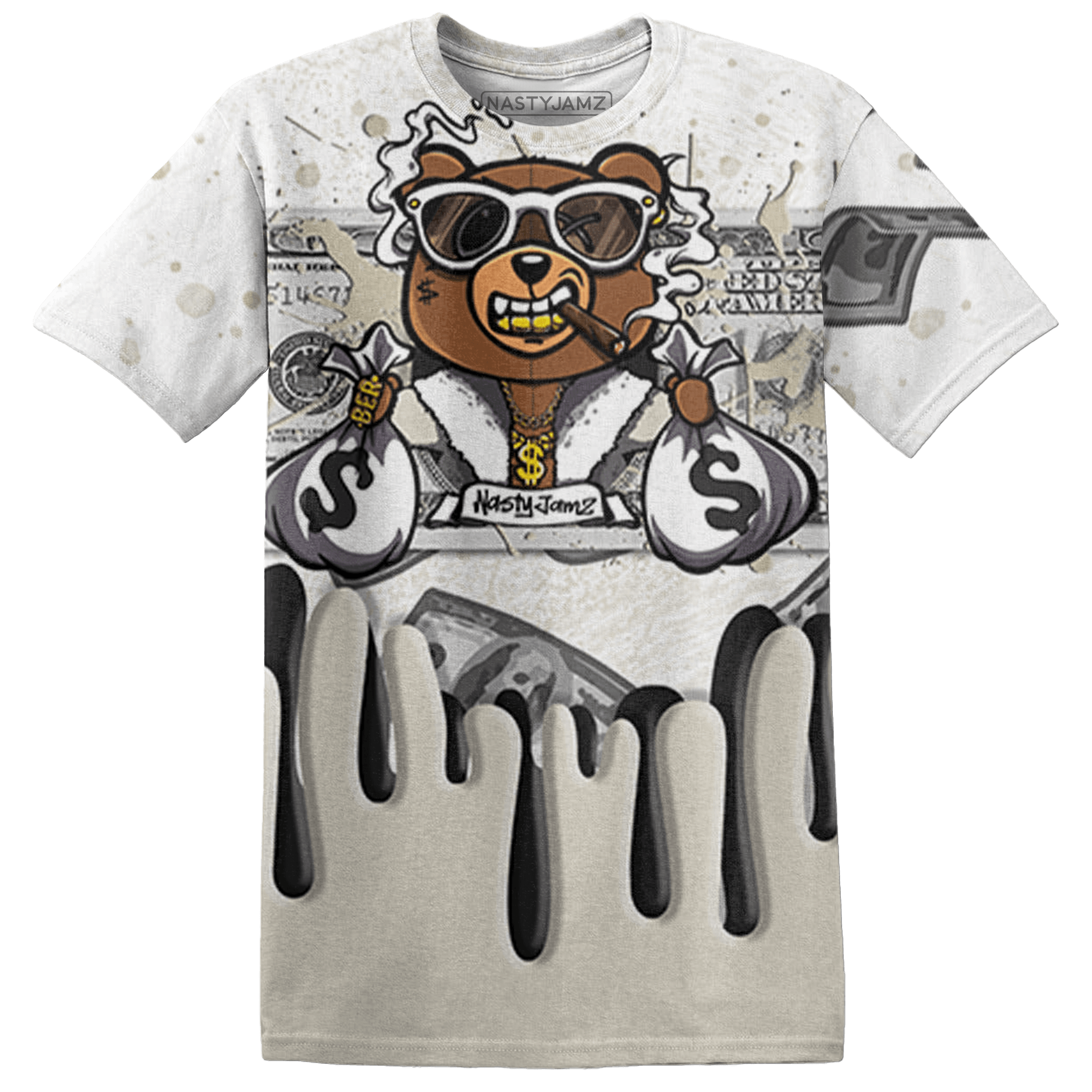 Gratitude 11s T Shirt Match BER Dollar 3D All-Over Print - NastyJamz