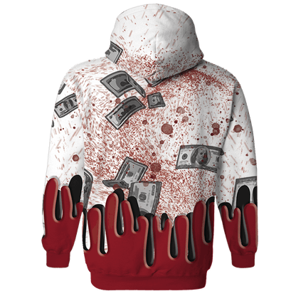 Cherry 12s Hoodie Match BER Dollar 3D All-Over Print - NastyJamz