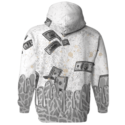 Craft Ivory 3s Hoodie Match BER Dollar 3D All-Over Print - NastyJamz