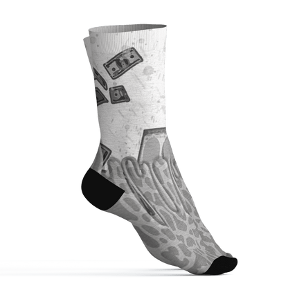 Craft Ivory 3s Socks Match BER Dollar 3D All-Over Print - NastyJamz