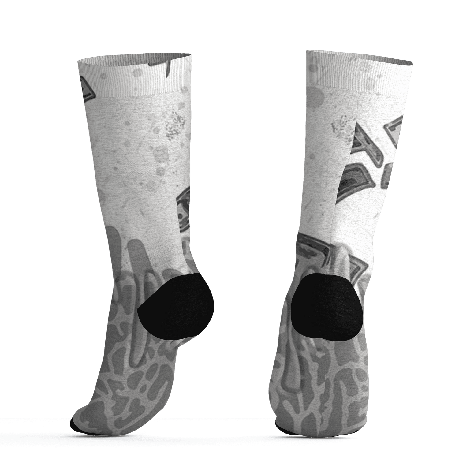 Craft Ivory 3s Socks Match BER Dollar 3D All-Over Print - NastyJamz