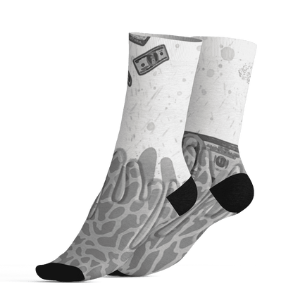 Craft Ivory 3s Socks Match BER Dollar 3D All-Over Print - NastyJamz