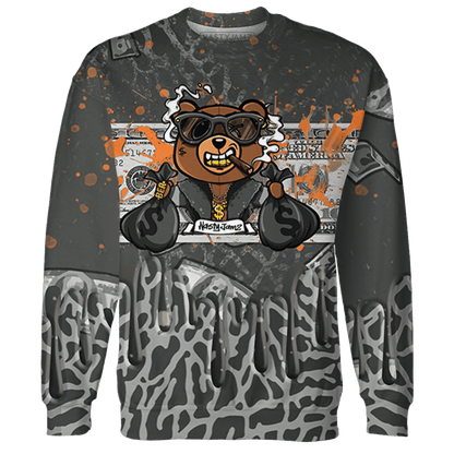 Fear Pack 3s Sweatshirt Match BER Dollar 3D All-Over Print - NastyJamz