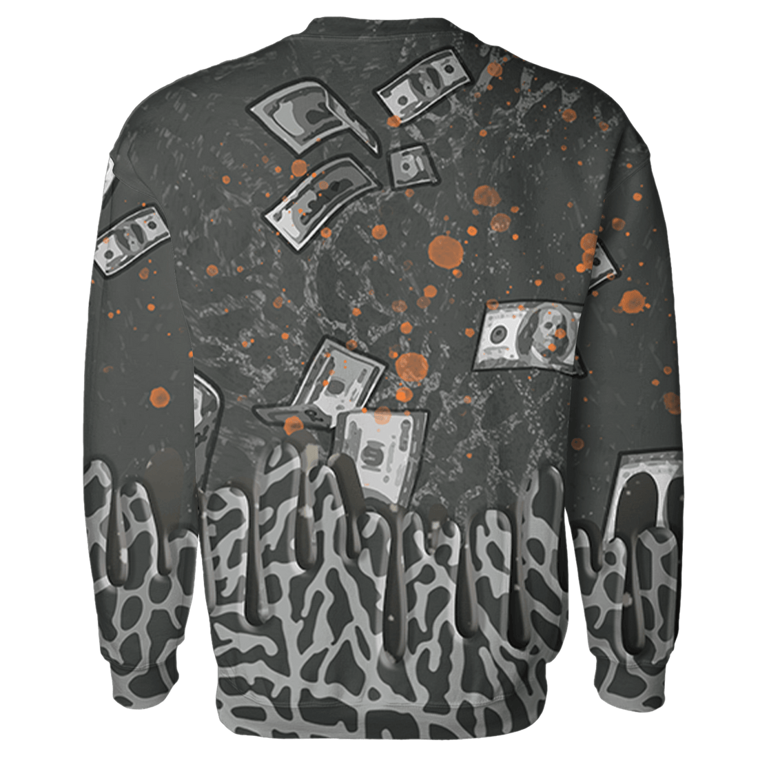 Fear Pack 3s Sweatshirt Match BER Dollar 3D All-Over Print - NastyJamz