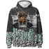 Green Glow 3s Hoodie Match BER Dollar 3D All-Over Print - NastyJamz