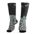 Green Glow 3s Socks Match BER Dollar 3D All-Over Print - NastyJamz