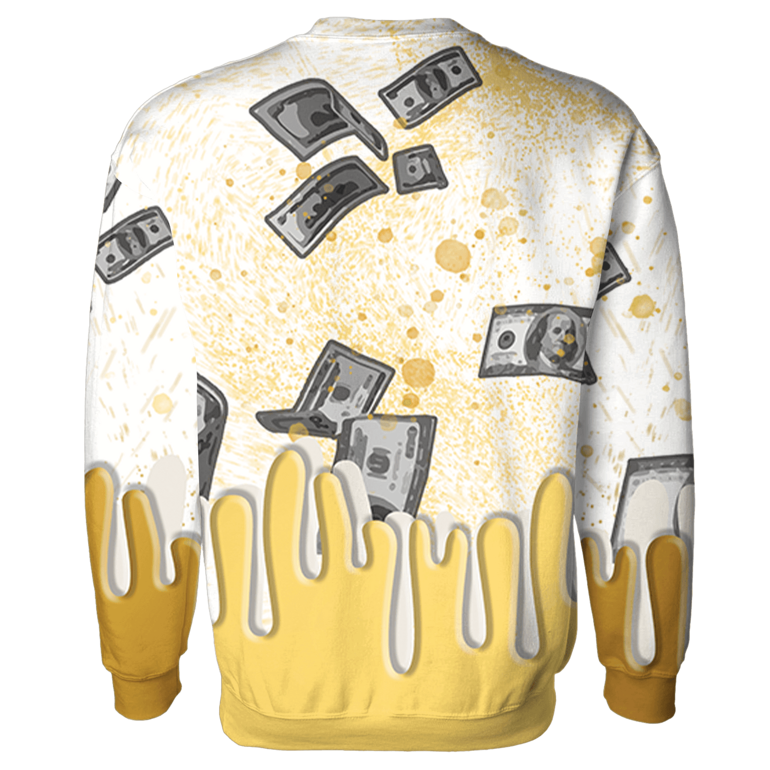 Sail 4s Sweatshirt Match BER Dollar 3D All-Over Print - NastyJamz