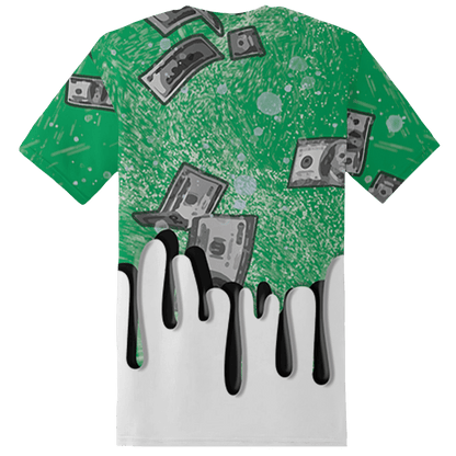 Lucky Green 5s T Shirt Match BER Dollar 3D All-Over Print - NastyJamz