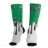 Lucky Green 5s Socks Match BER Dollar 3D All-Over Print - NastyJamz