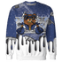 Midnight Navy 5s Sweatshirt Match BER Dollar 3D All-Over Print - NastyJamz