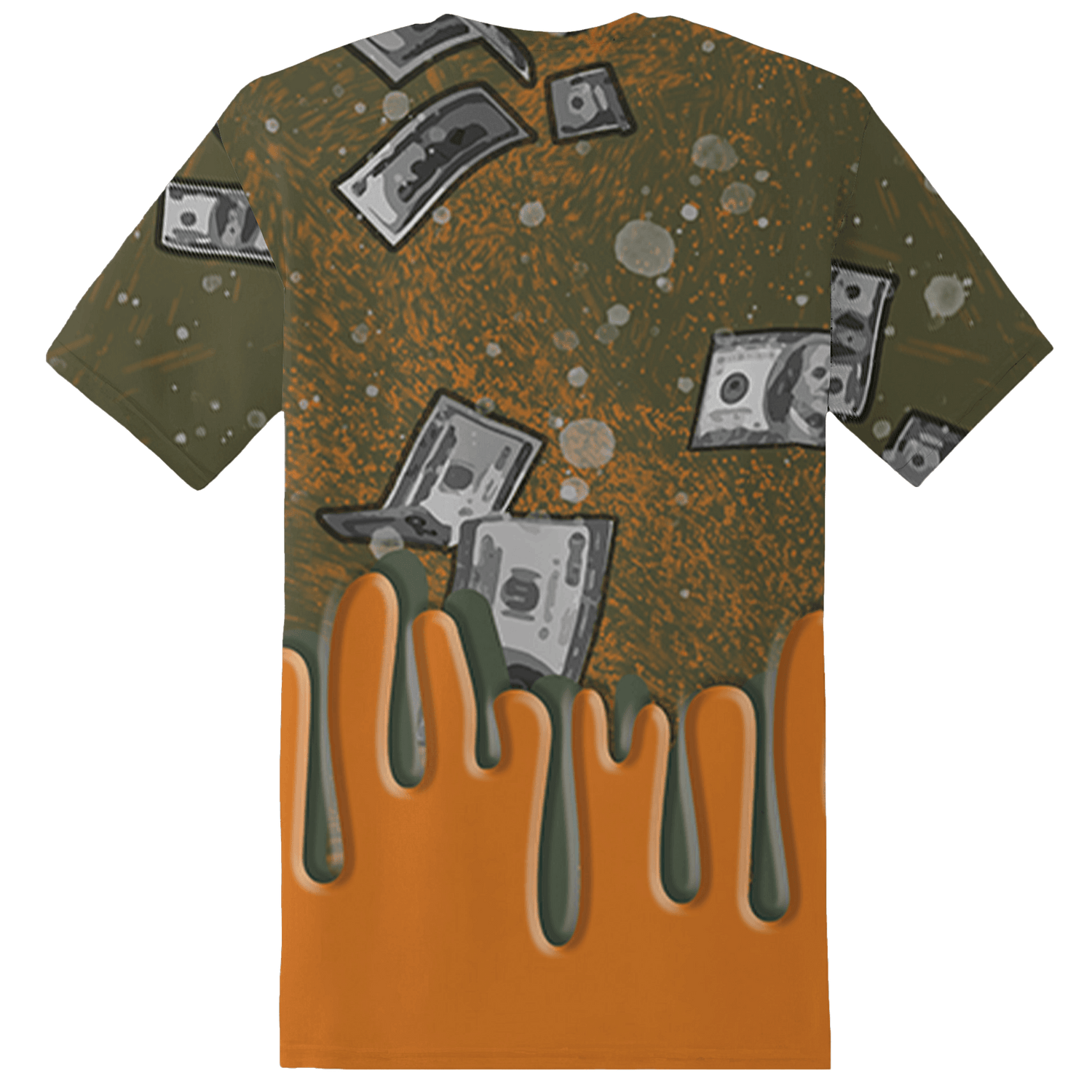 Olive 5s T Shirt Match BER Dollar 3D All-Over Print - NastyJamz