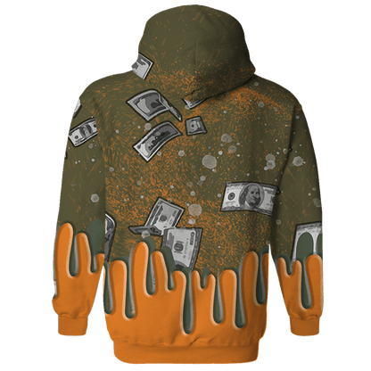 Olive 5s Hoodie Match BER Dollar 3D All-Over Print - NastyJamz