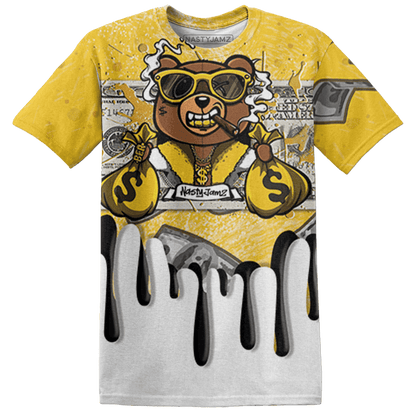 Yellow Ochre 6s T Shirt Match BER Dollar 3D All-Over Print - NastyJamz