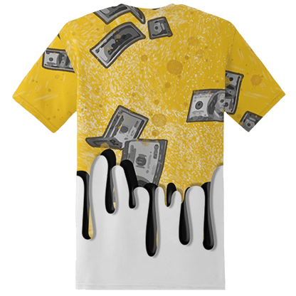 Yellow Ochre 6s T Shirt Match BER Dollar 3D All-Over Print - NastyJamz