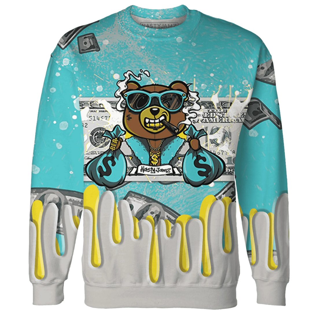 NBL-Cyan-Burst-9060-Sweatshirt-Match-BER-Dollar-3D