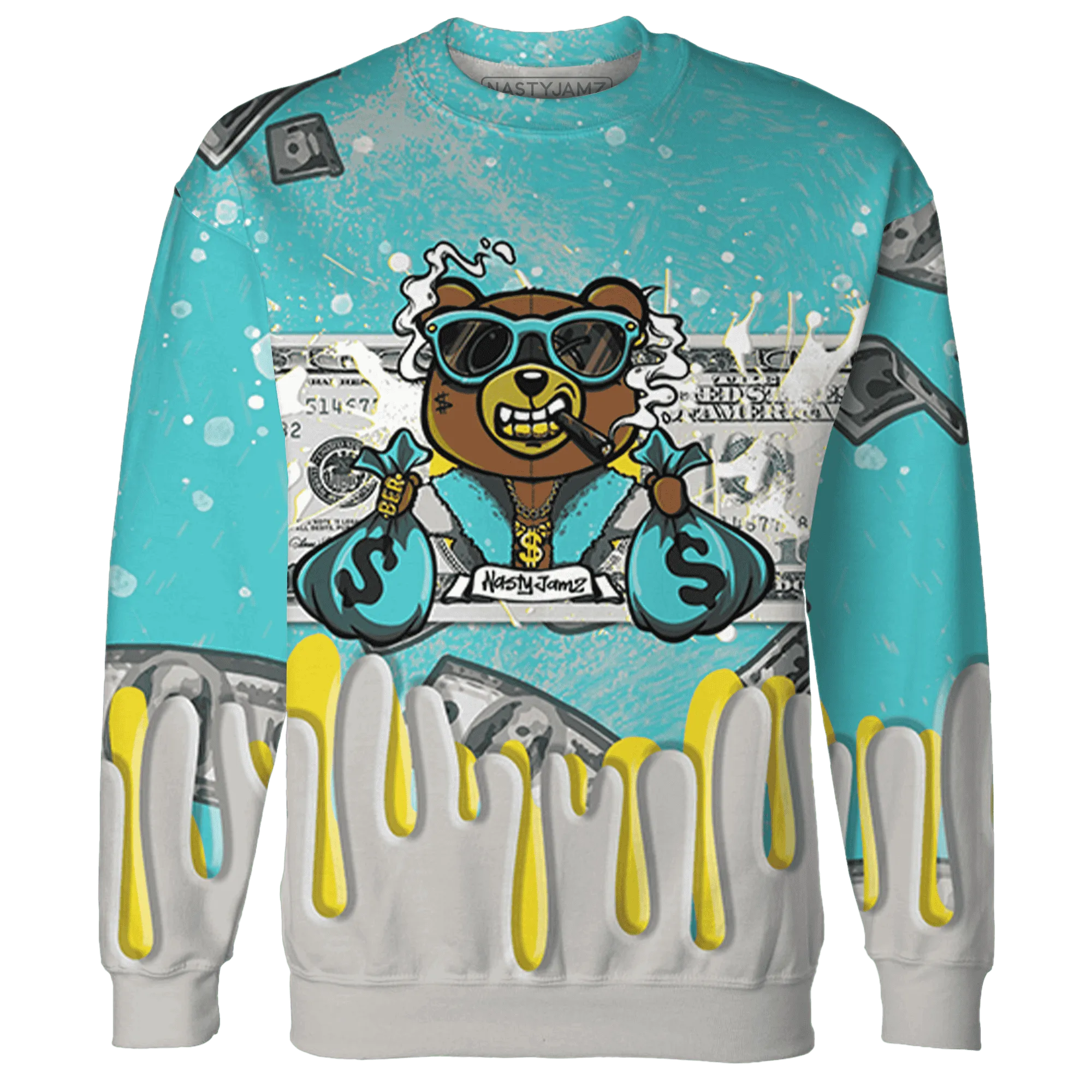 NBL-Cyan-Burst-9060-Sweatshirt-Match-BER-Dollar-3D