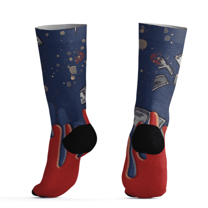 VaporMax-Air-Plus-Midnight-Navy-Gold-Black-Socks-Match-BER-Dollar-3D