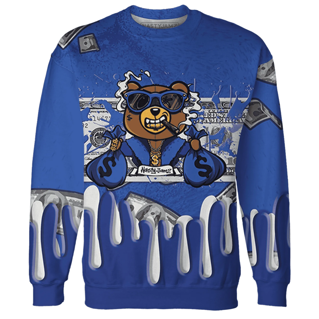 VaporMax-Game-Royal-Blue-Sweatshirt-Match-BER-Dollar-3D