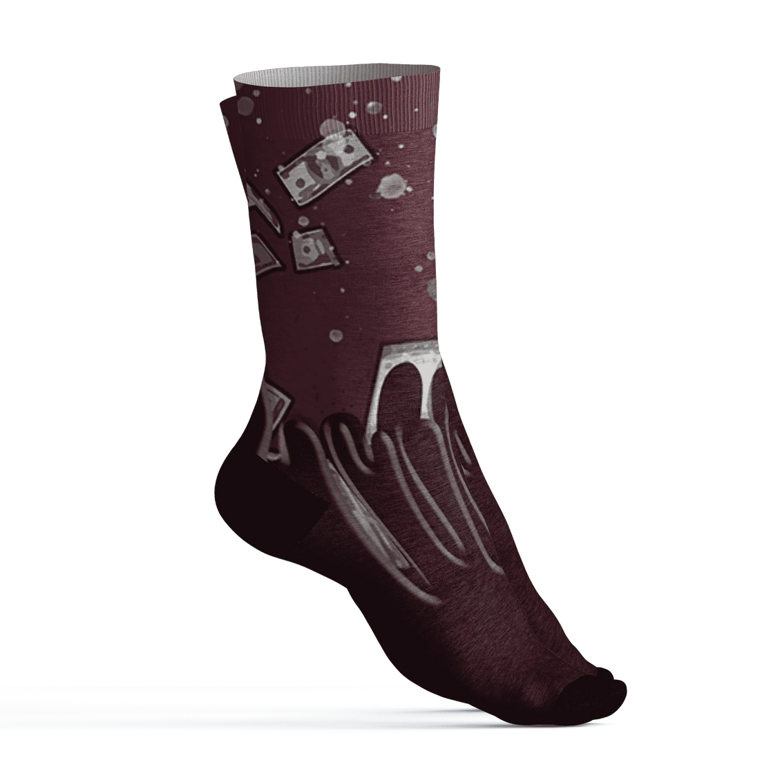 VaporMax-Night-Maron-Burgundy-Socks-Match-BER-Dollar-3D