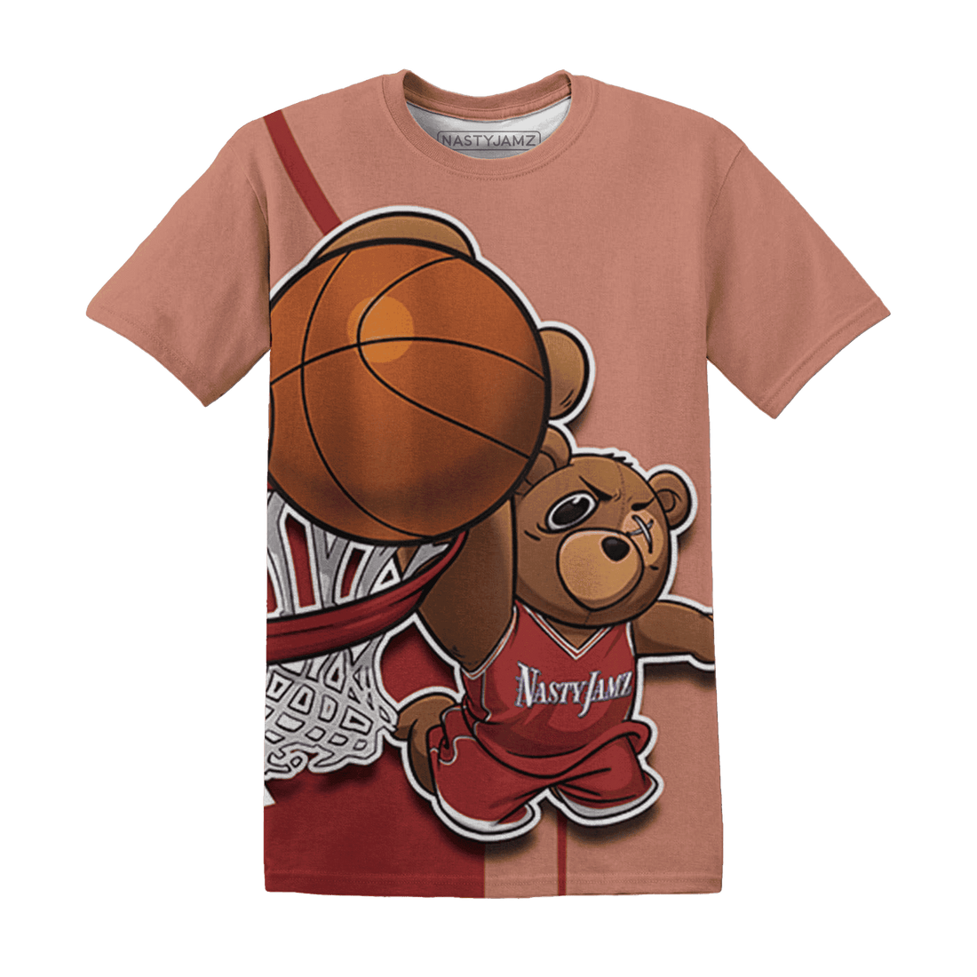 Dune Red 13s T Shirt Match BER Dunk - NastyJamz