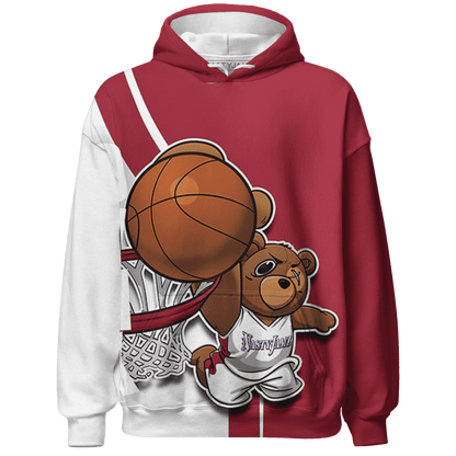 High 85 Metallic Burgundy 1s Hoodie Match BER Dunk - NastyJamz