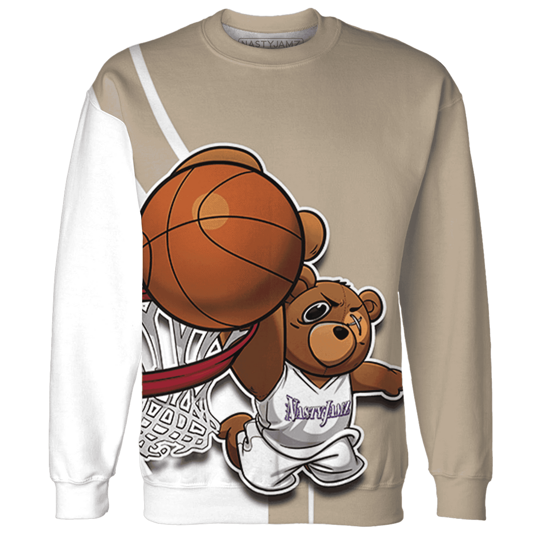 Latte 1s Sweatshirt Match BER Dunk - NastyJamz