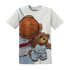 Mid Diffused Blue Grey 1s T Shirt Match BER Dunk - NastyJamz