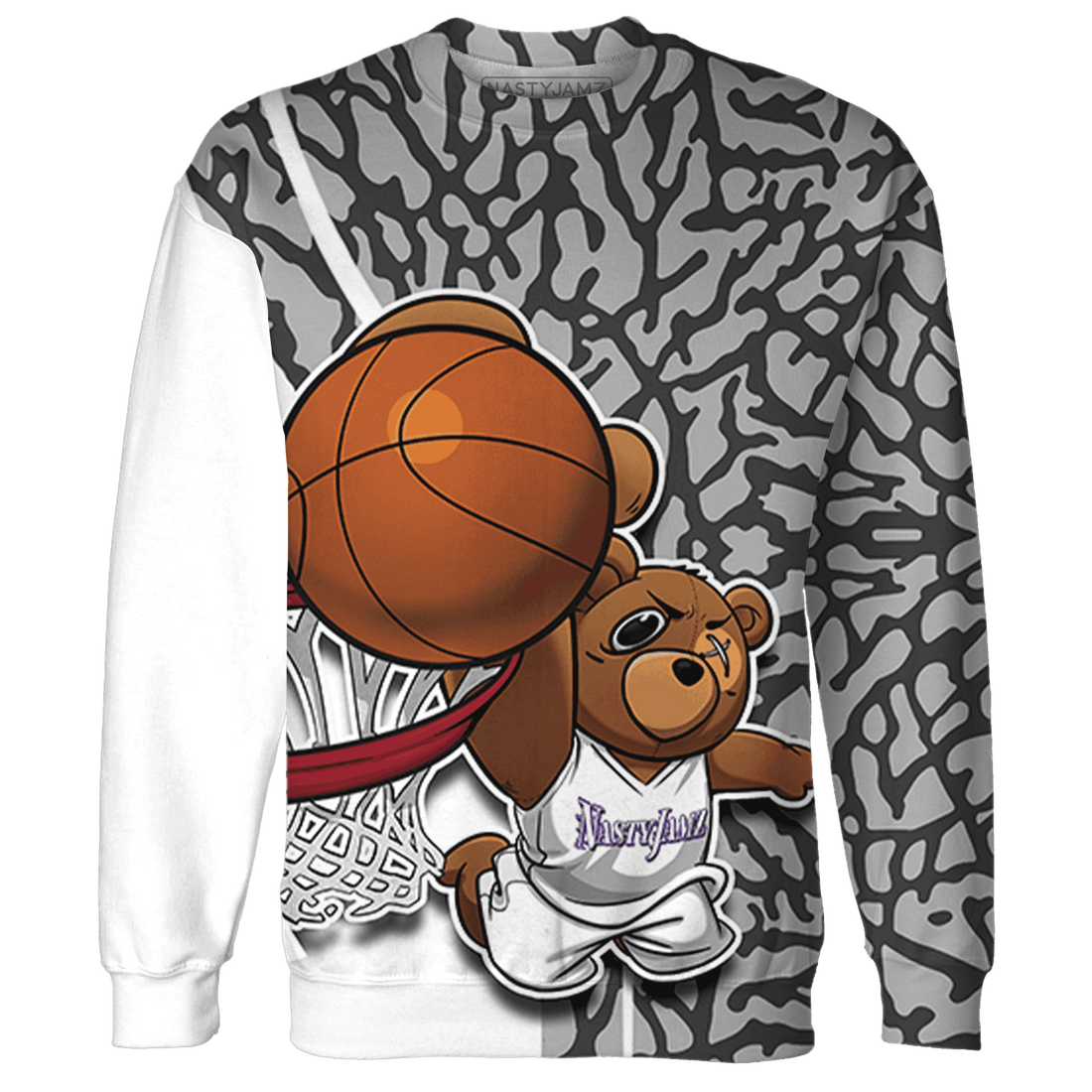 Georgia Peach 3s Sweatshirt Match BER Dunk - NastyJamz