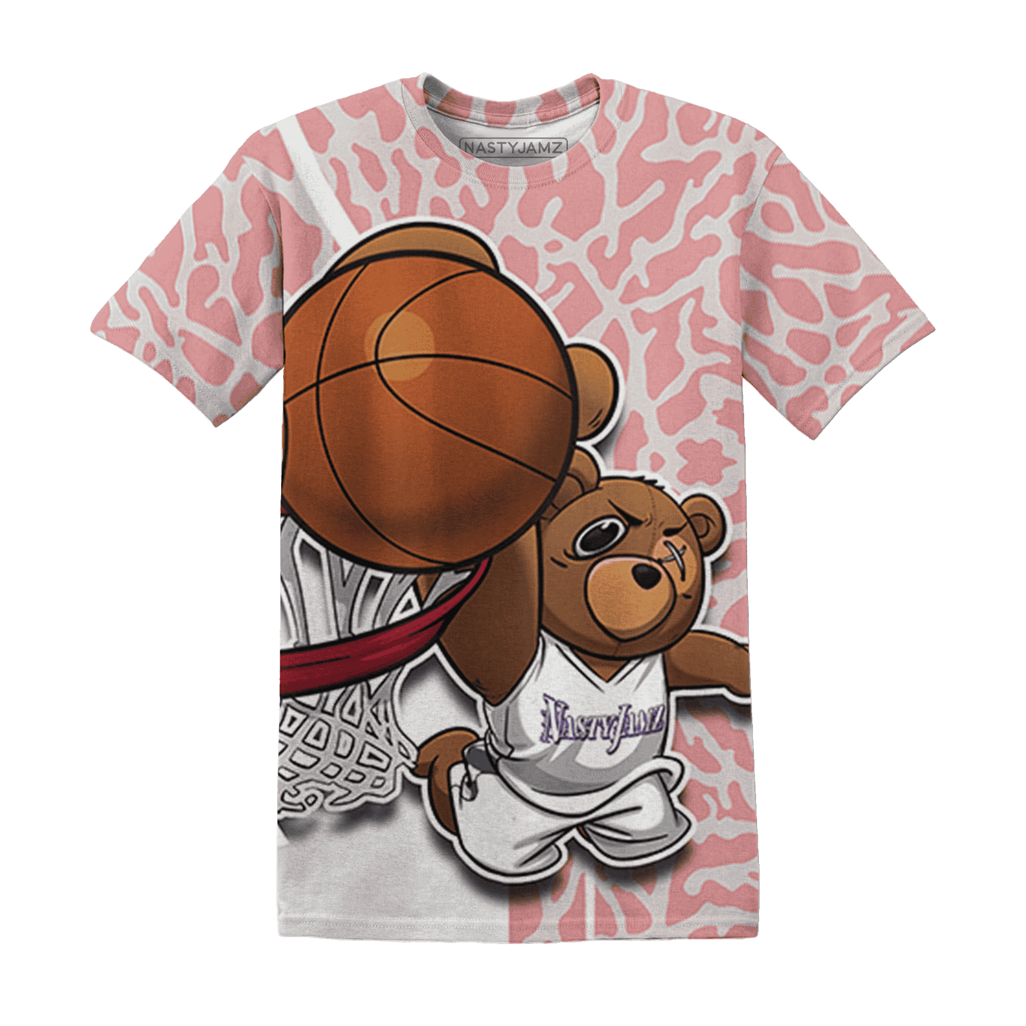 Red Stardust 3s T Shirt Match BER Dunk - NastyJamz