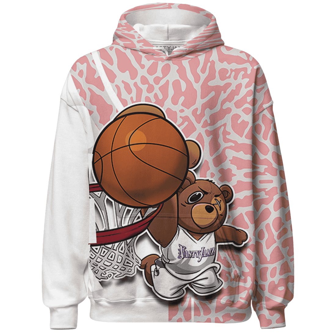 Red Stardust 3s Hoodie Match BER Dunk - NastyJamz