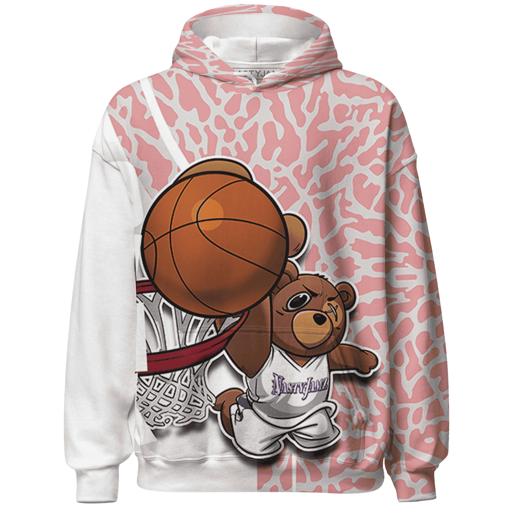 Red Stardust 3s Hoodie Match BER Dunk - NastyJamz