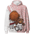 Red Stardust 3s Hoodie Match BER Dunk - NastyJamz