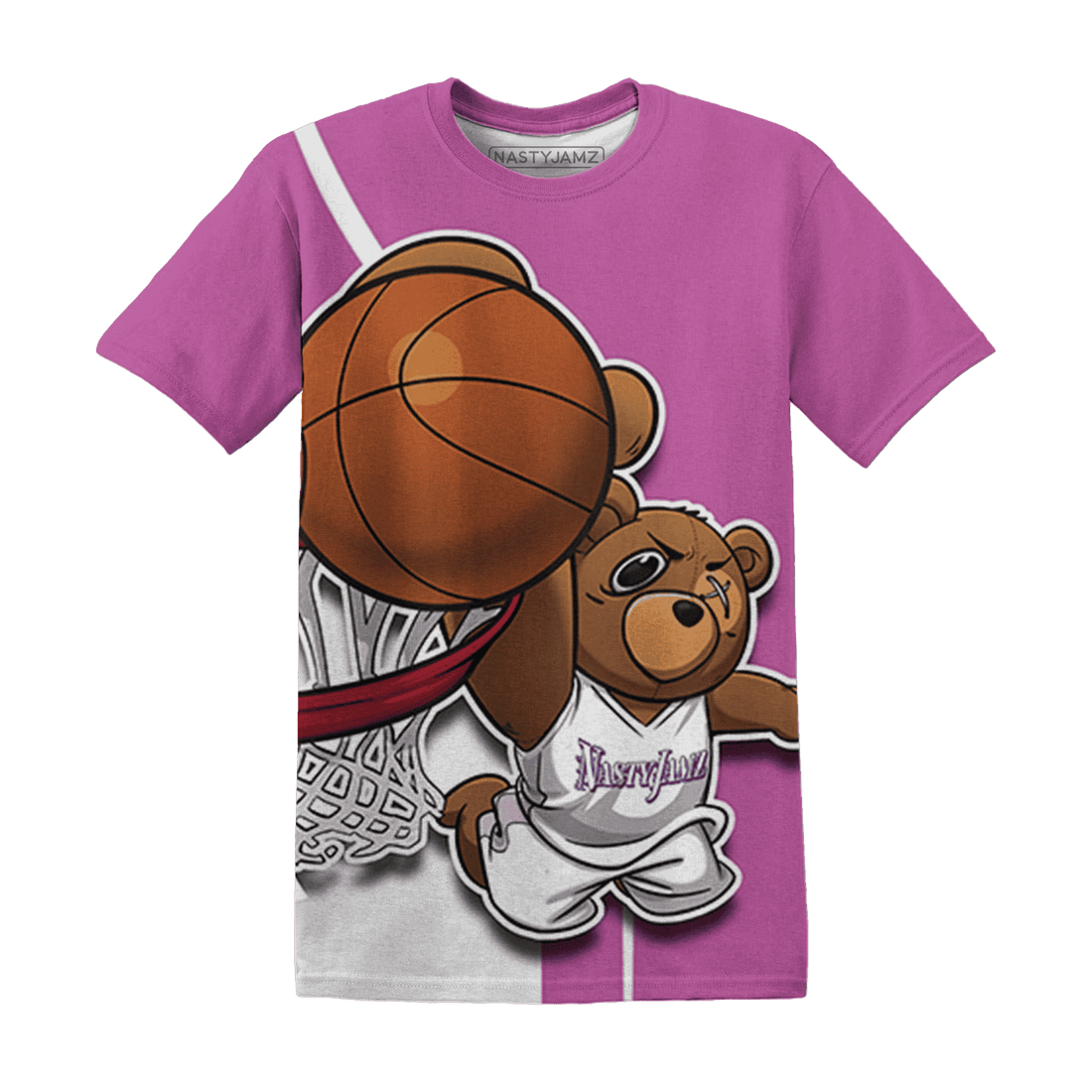 GS Hyper Violet 4s T Shirt Match BER Dunk - NastyJamz