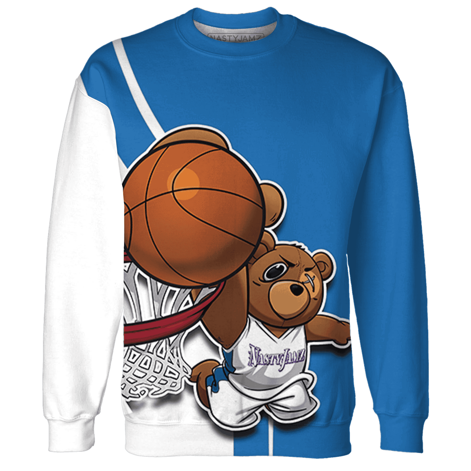 Industrial Blue 4s Sweatshirt Match BER Dunk - NastyJamz