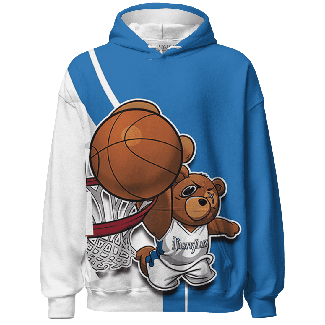Industrial Blue 4s Hoodie Match BER Dunk - NastyJamz