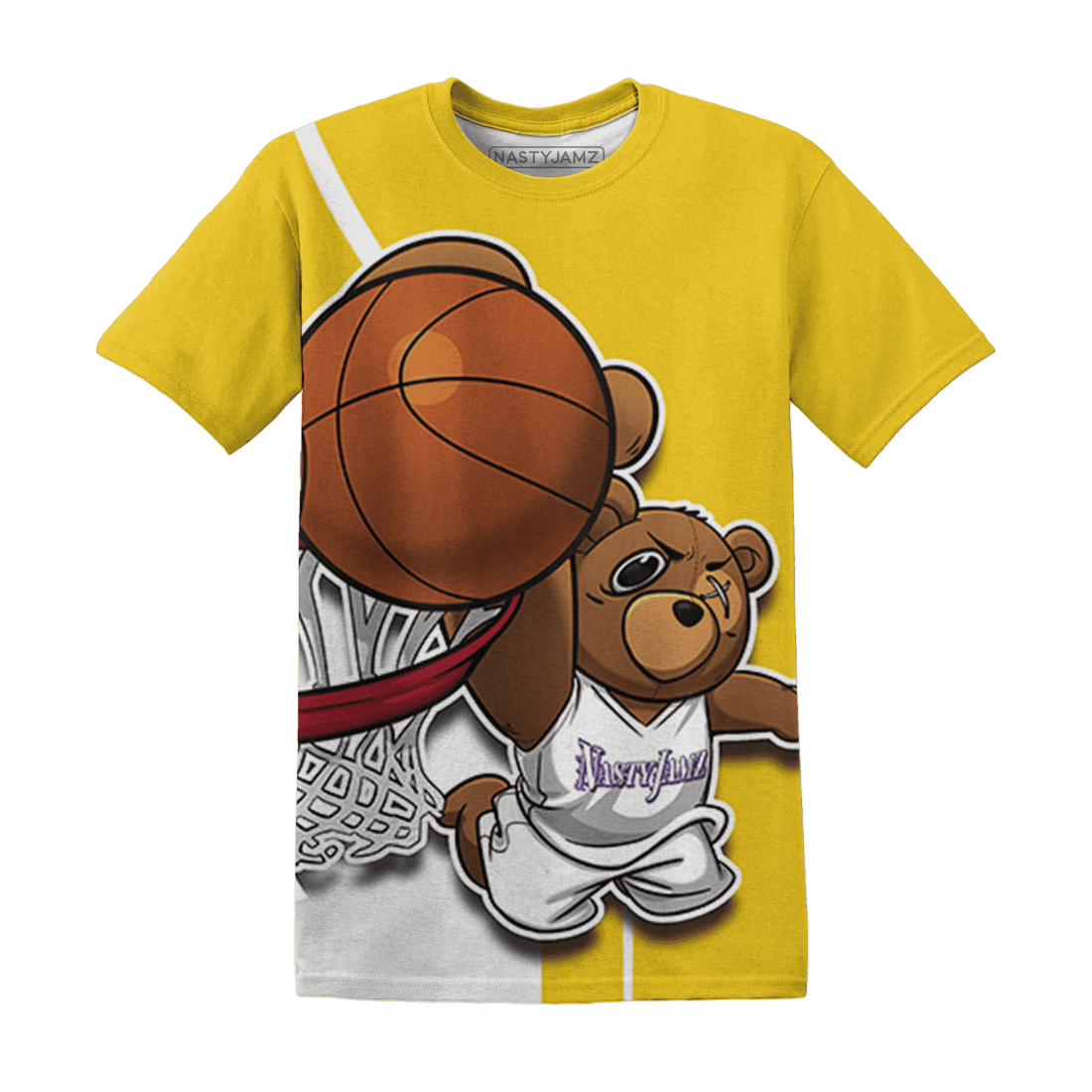 Vivid Sulfur 4s T Shirt Match BER Dunk - NastyJamz