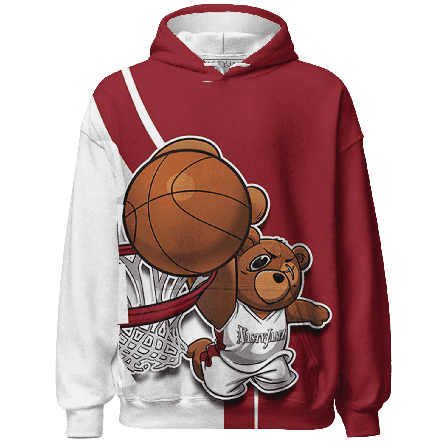 Cherry 12s Hoodie Match BER Dunk - NastyJamz