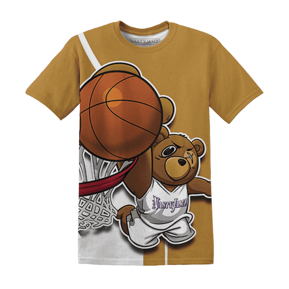 Wheat 13s T Shirt Match BER Dunk - NastyJamz