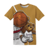 Wheat 13s T Shirt Match BER Dunk - NastyJamz