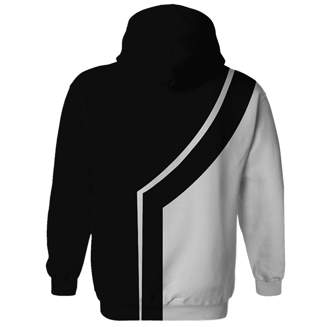 Retro High OG Black White 1s Hoodie Match BER Dunk - NastyJamz