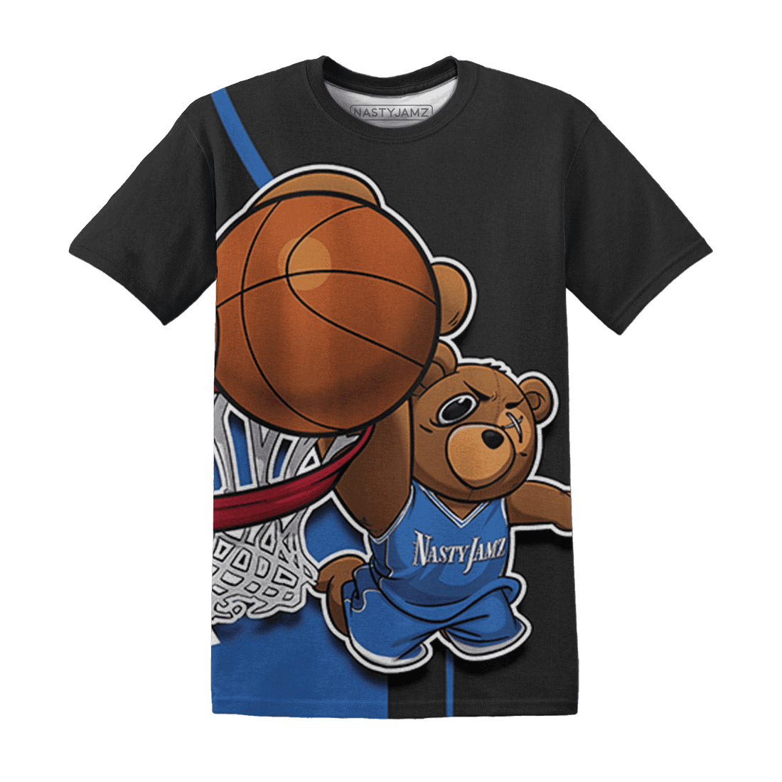 Royal Reimagined 1s T Shirt Match BER Dunk - NastyJamz