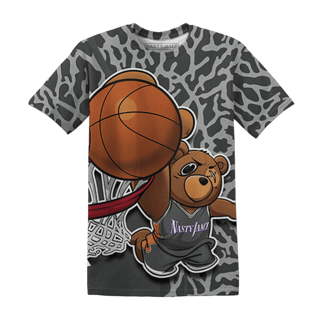 Fear Pack 3s T Shirt Match BER Dunk - NastyJamz