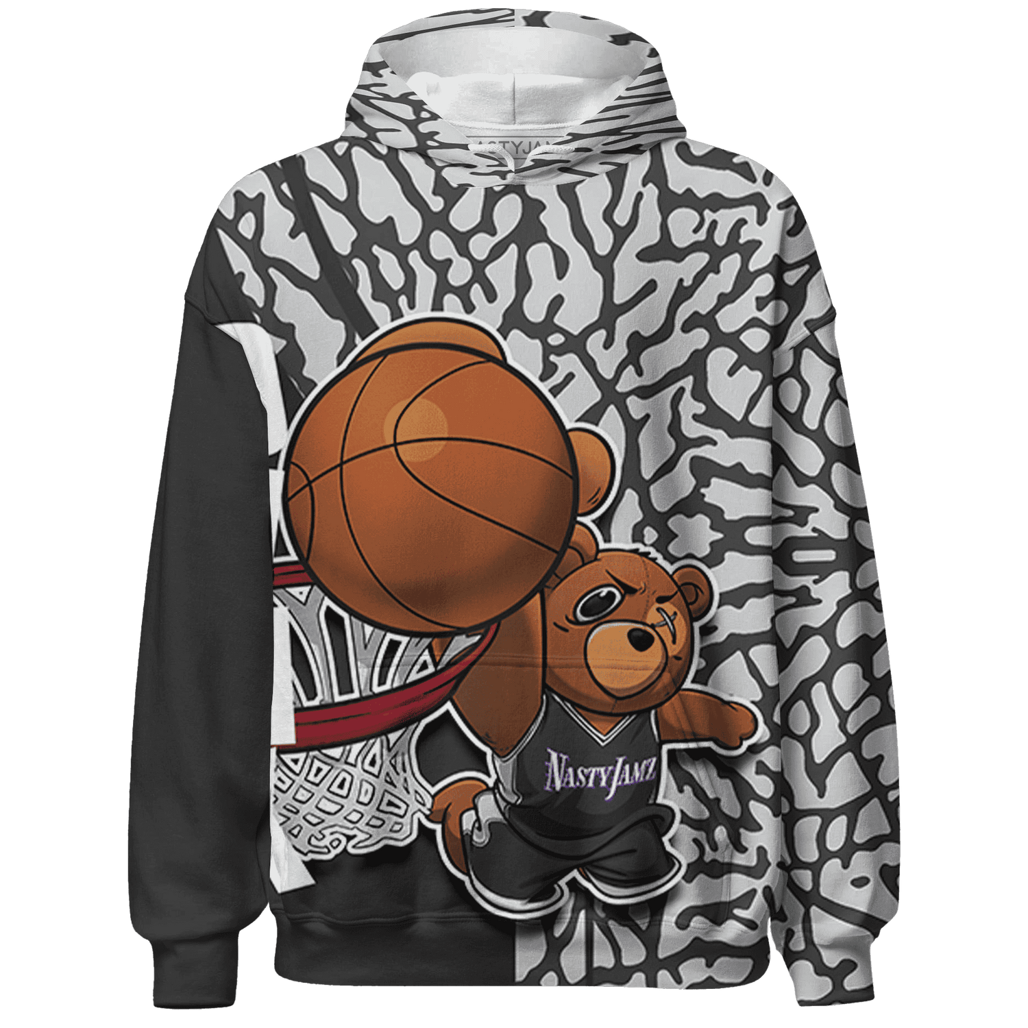 Green Glow 3s Hoodie Match BER Dunk - NastyJamz