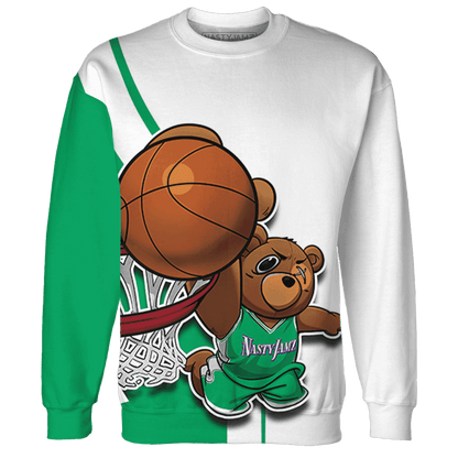 Lucky Green 5s Sweatshirt Match BER Dunk - NastyJamz